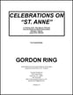 Celebrations on St. Anne Concert Band sheet music cover